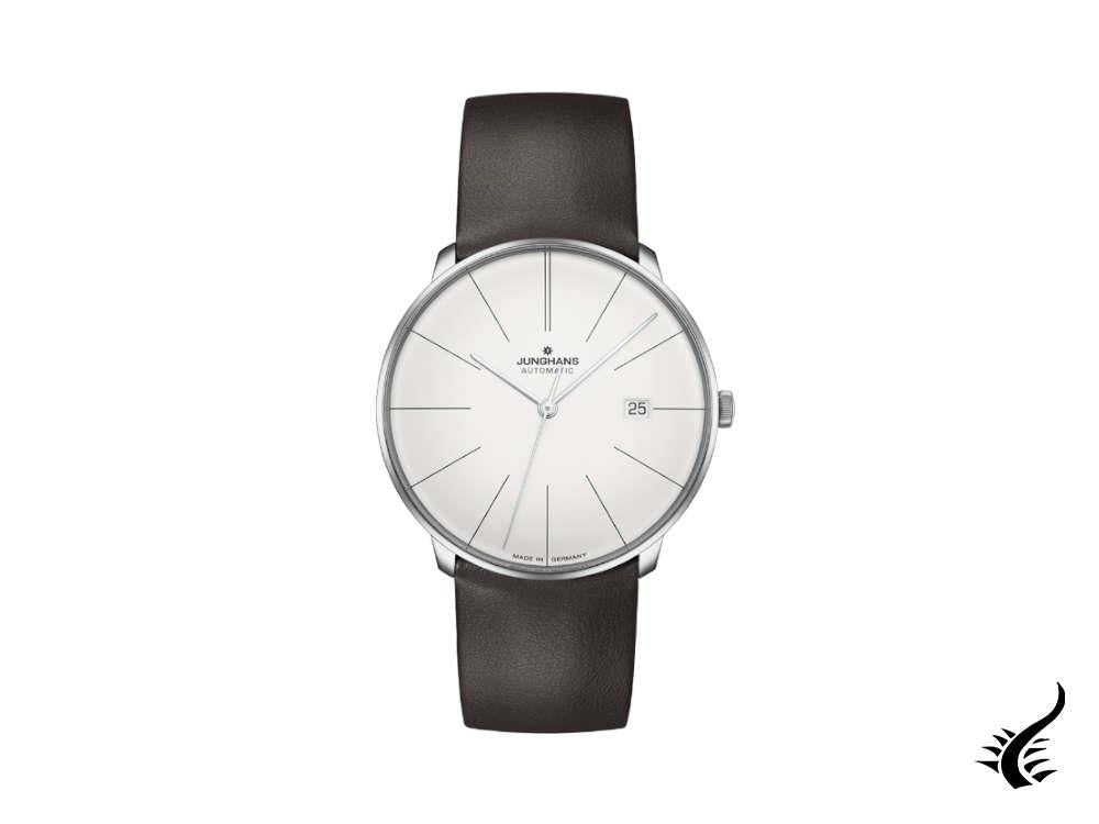 Junghans Meister Fein Automatic Watch, J800.1, 39,5mm, White, 027/4152.00