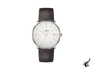 Montre automatique Junghans Meister Fein, J800.1, 39,5 mm, blanc, 027/4152.00