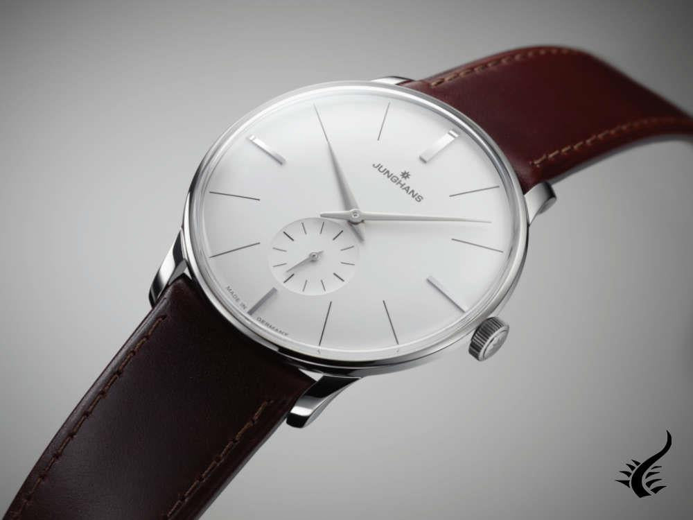 Junghans Meister Handaufzug Watch, Silver, Sapphire Crystal, 027/3200.02