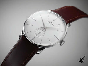 Montre Junghans Meister Handaufzug, argent, verre saphir, 027/3200.02