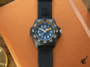 Montre Luminox Navy Seal Foundation, bleu, CARBONOX, 45 mm, 20 atm, XS.3503.NSF