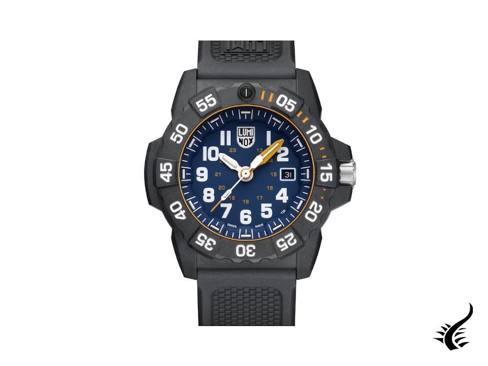 Luminox Navy Seal Foundation Watch, Blue, CARBONOX, 45 mm, 20 atm, XS.3503.NSF