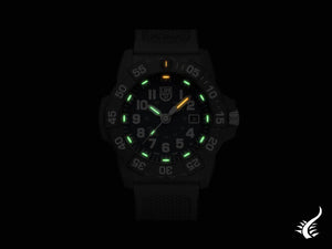 Montre Luminox Navy Seal Foundation, bleu, CARBONOX, 45 mm, 20 atm, XS.3503.NSF