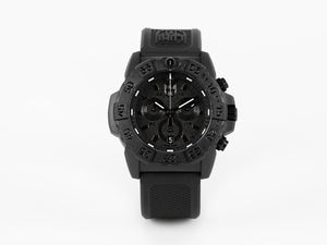 Luminox Sea Navy Seal Chronograph 3580 Series Quartz Watch, Black, XS.3581.BO