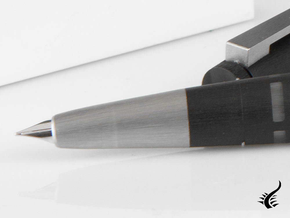 Lamy 2000 Fountain Pen, Makrolon, Mat brushed, Black, 1201351