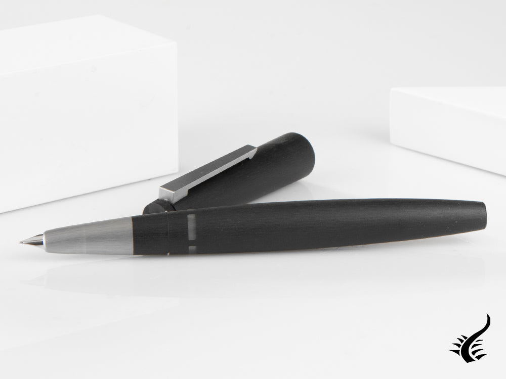 Stylo plume Lamy 2000, Makrolon, brossé mat, noir, 1201351