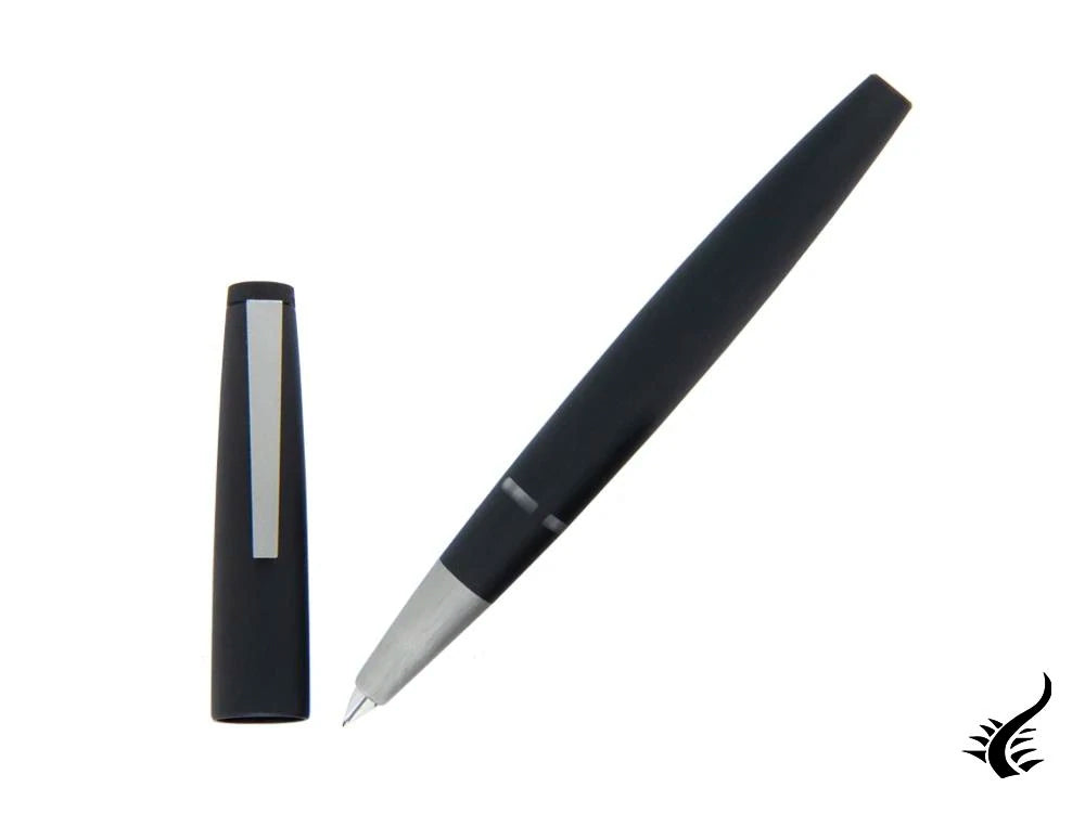 Lamy 2000 Fountain Pen, Makrolon, Mat brushed, Black, 1201351