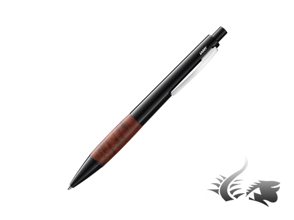 Lamy Accent Brillant BY Ballpoint pen, Briar wood, Stainless steel, 1211511