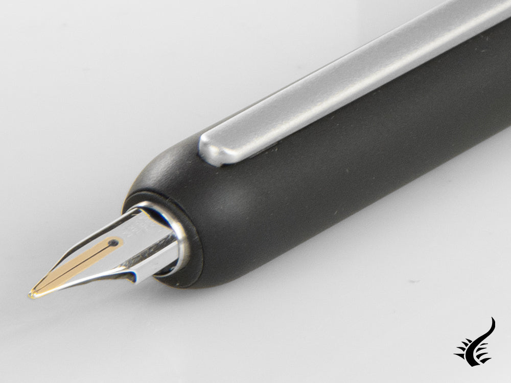 Lamy Dialog 3 Black Fountain Pen, Lacquer, Palladium, Mat, 1223312