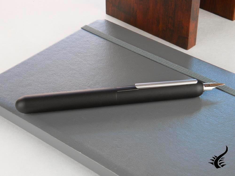 Lamy Dialog 3 Black Fountain Pen, Lacquer, Palladium, Mat, 1223312