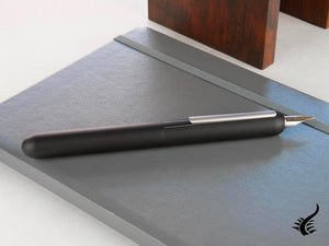 Lamy Dialog 3 Black Fountain Pen, Lacquer, Palladium, Mat, 1223312