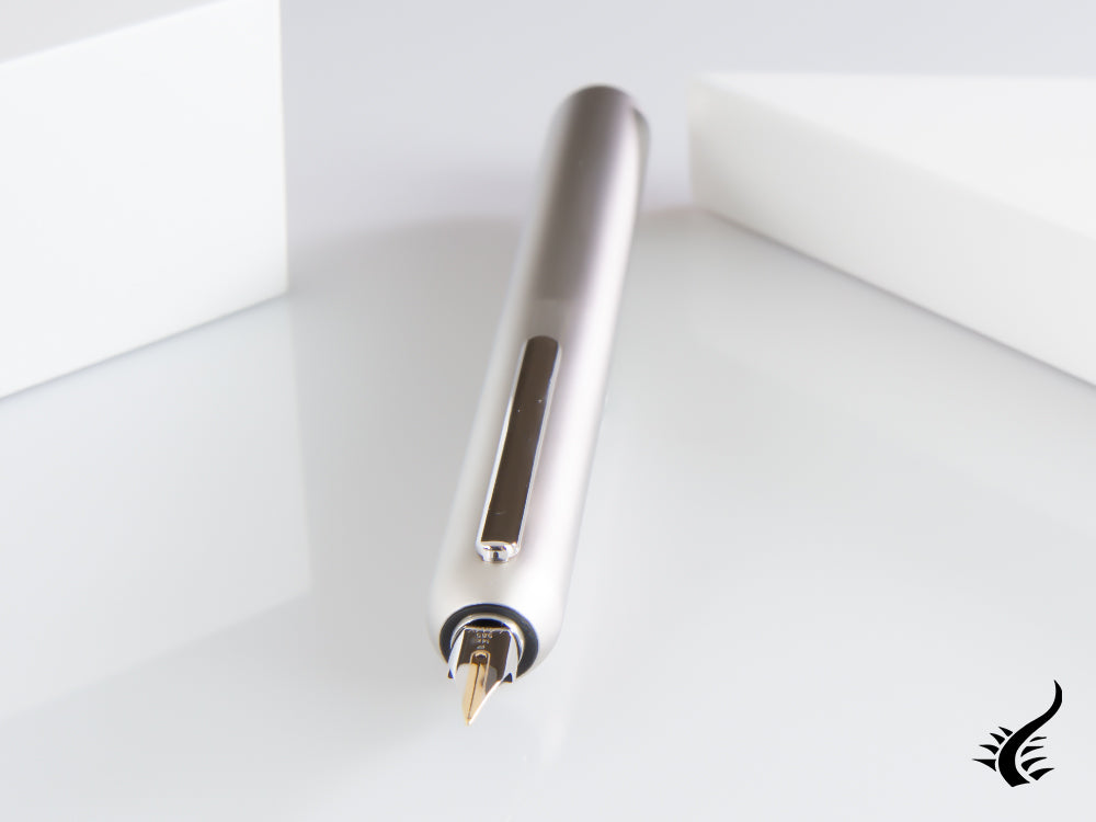 Lamy Dialog 3 Palladium Fountain Pen, Lacquer, Chrome, 1221069