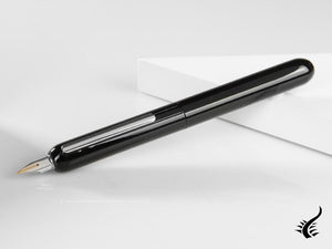 Lamy Dialog 3 Pianoblack Fountain Pen, Platinum-plated, Black, 1228083