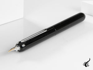 Stylo plume Lamy Dialog 3 Pianoblack, plaqué platine, noir, 1228083