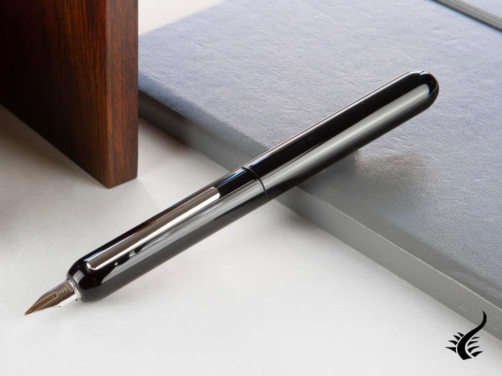 Lamy Dialog 3 Pianoblack Fountain Pen, Platinum-plated, Black, 1228083