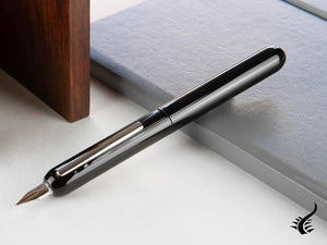 Stylo plume Lamy Dialog 3 Pianoblack, plaqué platine, noir, 1228083