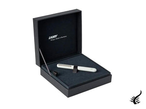 Lamy Dialog 3 Pianowhite Fountain Pen, Platinum-plated, White, 1228089