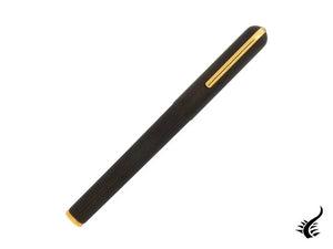 Lamy Imporium Fountain Pen, PVD, Black, Guilloche, Gold trim, 1227928