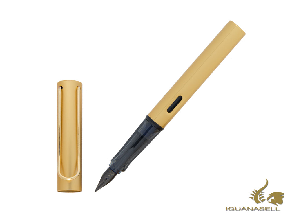 Lamy LX Fountain Pen, Anodized aluminium, Gold, Special Edition, 1231316