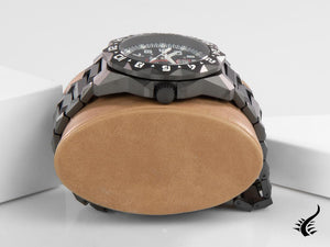 Montre à quartz Luminox Air F-117 Nighthawk, noire, 44 mm, 20 atm, GMT, XA.6422