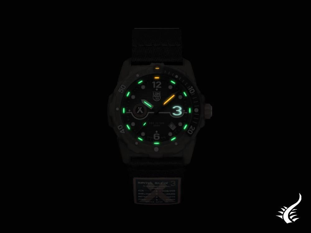 Luminox Bear Grylls Survival 3720 Series Quartz Watch, 42 mm, LX.3721.ECO