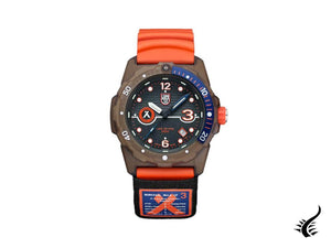 Montre à quartz Luminox Bear Grylls Survival série 3720, gris, 42 mm, LX.3729.ECO