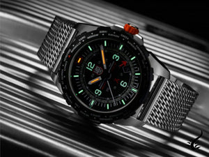 Luminox Bear Grylls Survival GMT Quartz Watch, Black, 45 mm, 20 atm, XB.3762