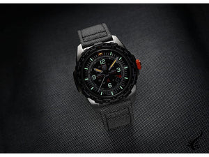 Montre Luminox Bear Grylls Survival GMT, noire, 45 mm, 20 atm, XB.3761