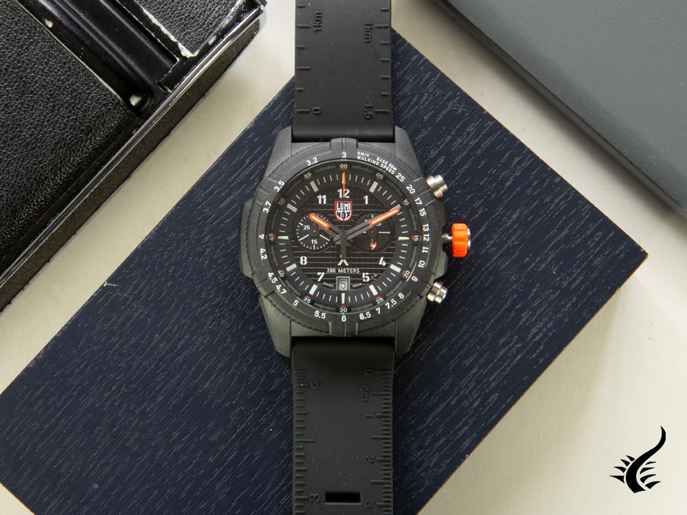 Montre à quartz Luminox Bear Grylls Survival Land, CARBONOX, noir, 45 mm, XL.3781