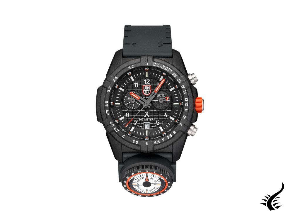 Montre à quartz Luminox Bear Grylls Survival Land, CARBONOX, noir, 45 mm, XL.3781