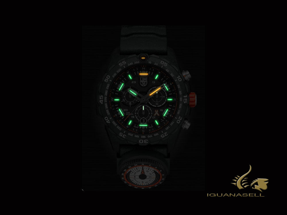 Montre à quartz Luminox Bear Grylls Survival Master, CARBONOX, noir, 45 mm, XS.3741