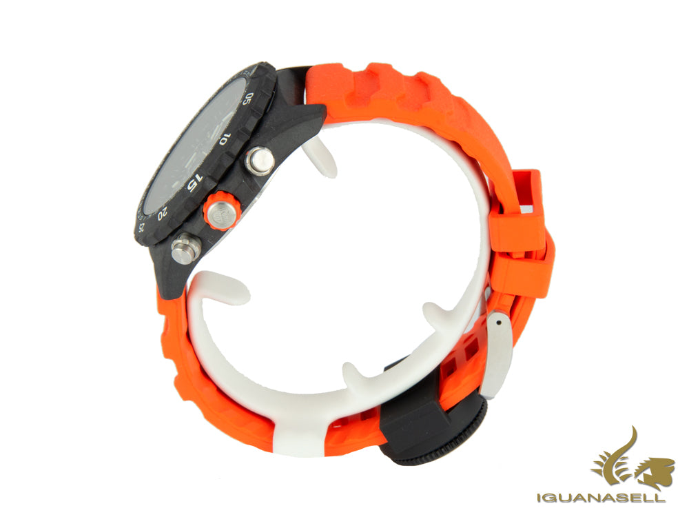 Montre à quartz Luminox Bear Grylls Survival Master, carbone, orange, 45 mm, XS.3749