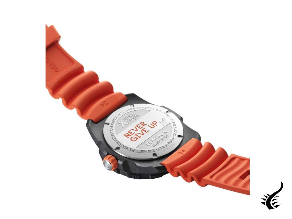 Montre à quartz Luminox Bear Grylls Survival, CARBONOX, gris, 42 mm, XB.3729.NGU