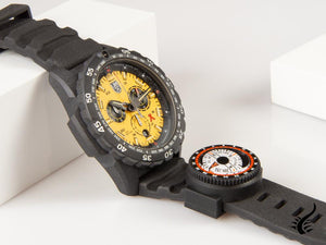 Luminox Bear Grylls Survival Quartz Watch, CARBONOX, Yellow, 45 mm, XB.3745