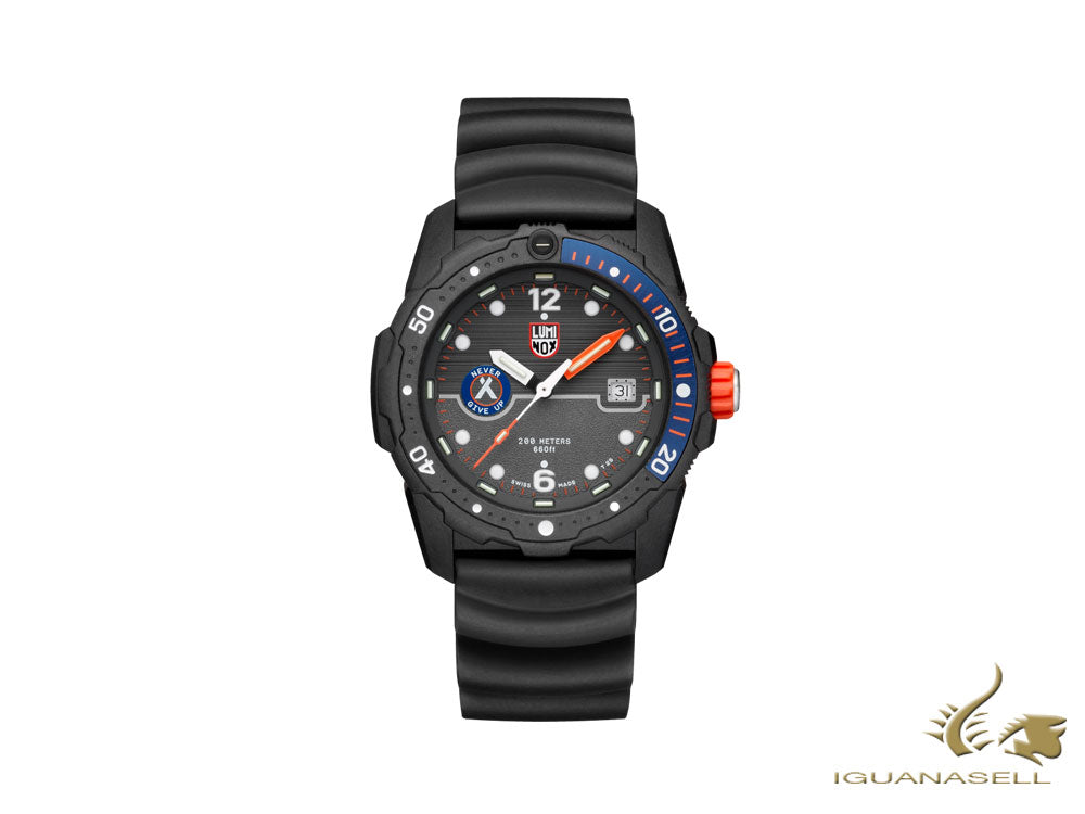 Montre à quartz Luminox Bear Grylls Survival Sea, CARBONOX, gris, 42 mm, XS.3723