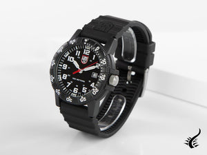 Luminox Leatherback Sea Turtle Giant Quartz Watch, Black, Carbon, 44mm, 10 atm