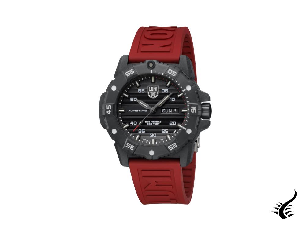 Montre automatique Luminox Master Carbon Seal série 3860, SW 220-1, noire, XS.3875