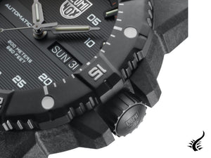 Montre automatique Luminox Master Carbon Seal série 3860, SW 220-1, noire, XS.3875