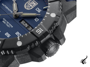 Montre automatique Luminox Master Carbon Seal série 3860, SW 220-1, bleu, XS.3863