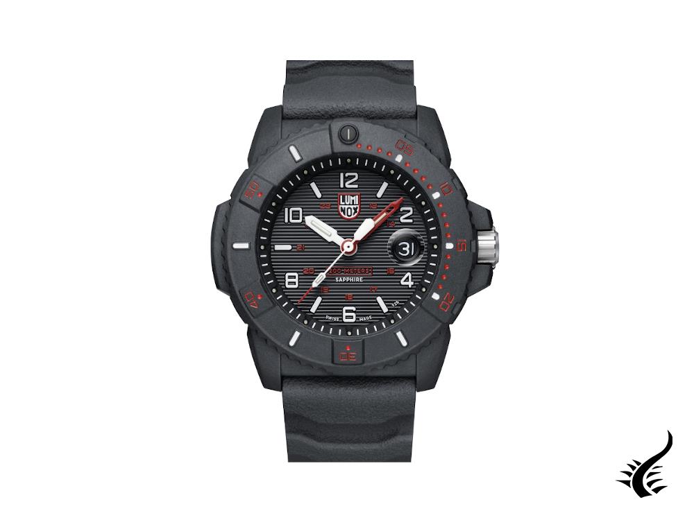 Luminox Navy SealQuartz Watch, Grey, CARBONOX, 45 mm, 20 atm, XS.3615