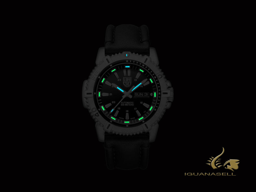 Montre automatique Luminox Sea Modern Mariner, SW 220-1, noire, XS.6501.NV