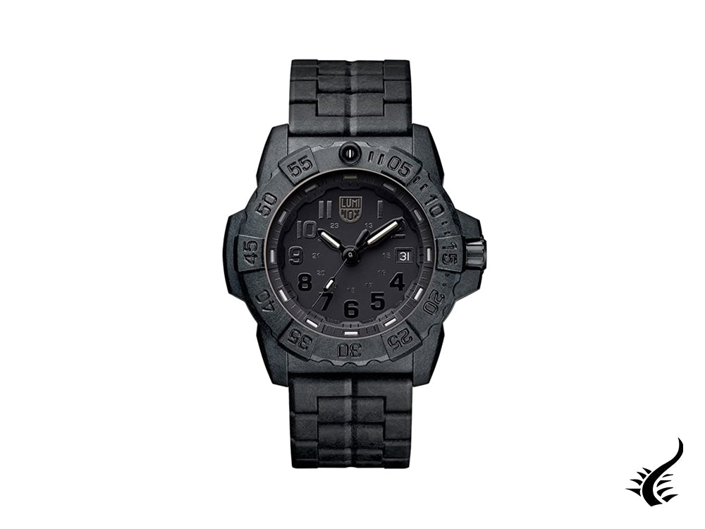 Luminox Sea Navy Seal 3502.BO Quartz watch, Black, Carbon, 45mm, 20 atm