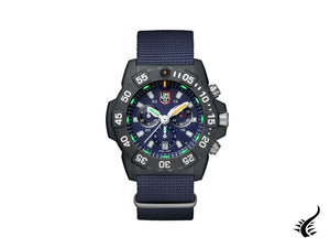 Luminox Sea Navy Seal Chronograph 3580 Series Quartz Watch, Blue, XS.3583.ND