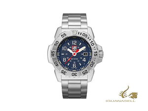 Montre à quartz Luminox Sea Navy Seal, bleu, 45 mm, 20 atm, XS.3254