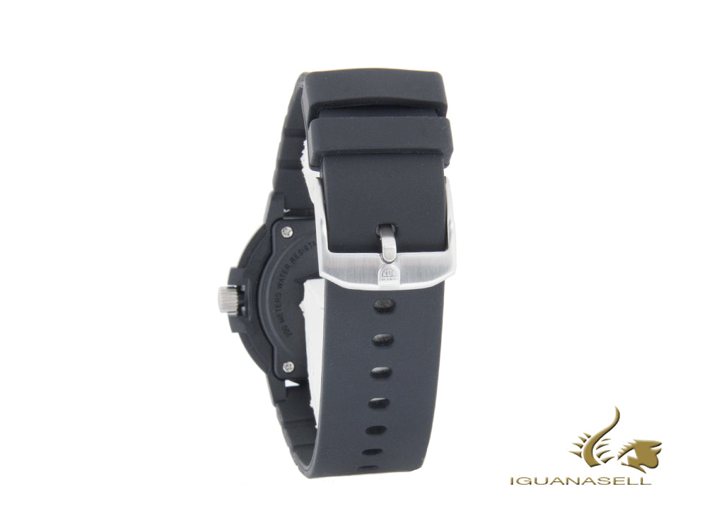 Montre à quartz Luminox Sea Navy Seal, carbone, noir/blanc, XS.3001