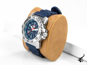 Montre à quartz Luminox Sea Navy Seal, blanche, 45 mm, 20 atm, XS.3253