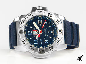 Montre à quartz Luminox Sea Navy Seal, blanche, 45 mm, 20 atm, XS.3253