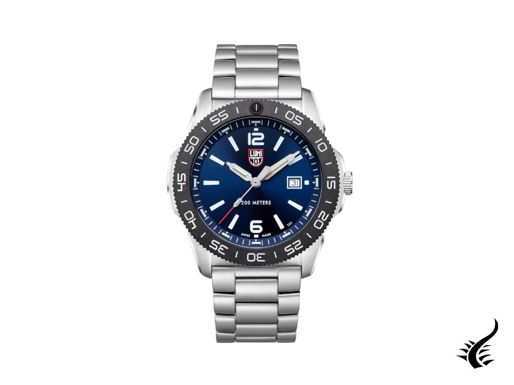 Montre de plongée à quartz Luminox Sea Pacific, CARBONOX, bleu, 44 mm, XS.3123