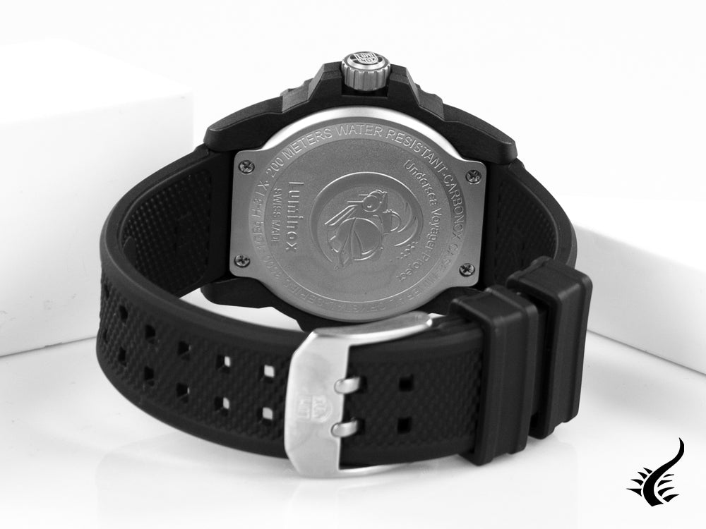 Montre à quartz Luminox Sea Scott Cassell Set, CARBONOX, orange, XS.3509.SC.SET