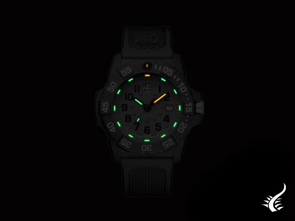 Montre à quartz Luminox Sea Scott Cassell Set, CARBONOX, orange, XS.3509.SC.SET